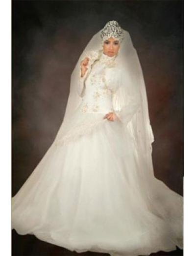 muslim wedding dress