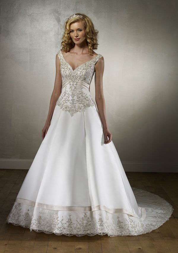 Wholesale New Arrival Freeshipping Ruched Princess Designer Wedding Dress