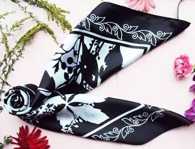 Wholesale Fashion Square on Wholesale Fashion Womens 90cm Square Scarf Head Silk Scarf With