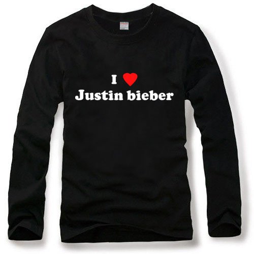 i love justin bieber t shirt. Wholesale I Love Justin Bieber