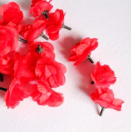 Free Delivery Flowers on Artificial Flower For Diy Jewelry Decorations About 45mm Free Shipping