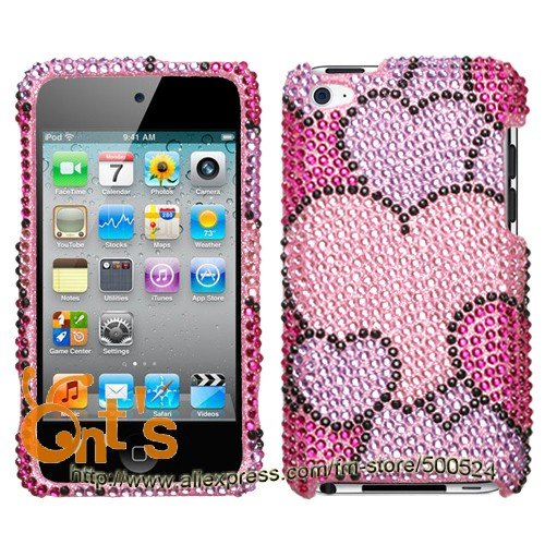 ipod touch 4th generation cases and skins. Suitable for Apple iPod touch (4th generation) BLING CASE DIAMOND CASE MOBILE PHONE CASE Free Shipping