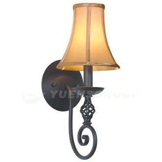 Wholesale Hot Sell Bedside Lamp Mediterranean Style Single Head Cloth