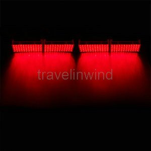 4X48 LED Red Car Truck Flash Flashing Strobe Light