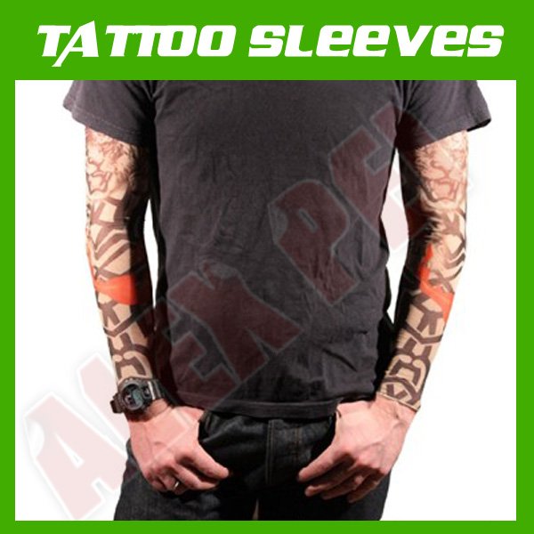 Buy TATTOO SLEEVES, novelty sleeves, tattoo arm, Free shipping! tattoo 