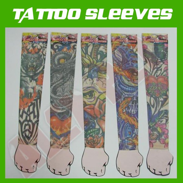 Buy TATTOO SLEEVES, novelty sleeves, tattoo arm, Free shipping! tattoo 