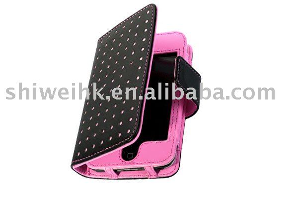 Black Pink Leather Wallet Case for Ipod Touch 1g 2g 3g Classified Ad - Manchester iPod and 