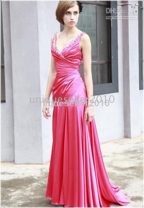 hot pink dress for women. Gowns Hot Pink Evening Dress