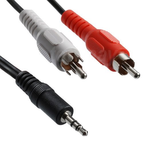 Interface: 3.5mm to RCA