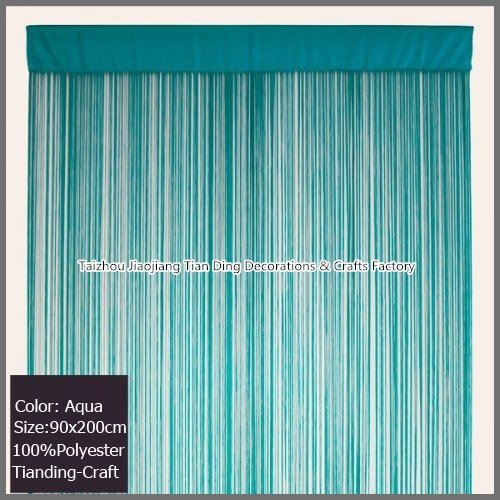  String Curtain for home decor or room dividerAqua90x200cm 36x79 