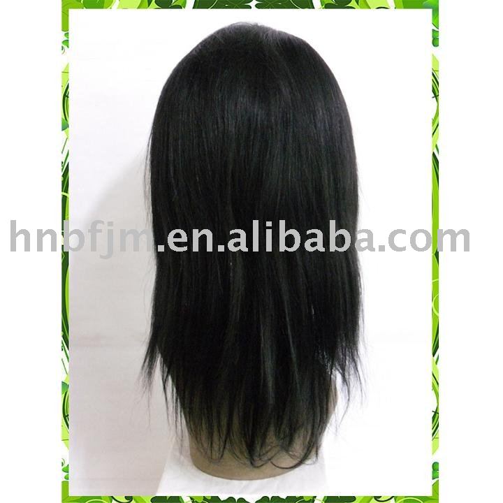 Hair Color 1b 30. Guaranteed 100% human hair full lace wigs 10 inches hair length #1b hair