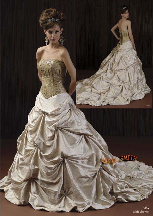 Free shippingwholesale Custommade 2011 sexy Bridal wedding gowns wedding 