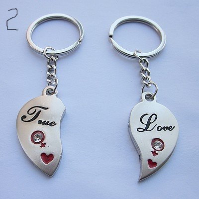 Bank Fashion Store on New Cute Girl Or Boy Fashion Couple Lover Key Chain Promotion Gift Toy