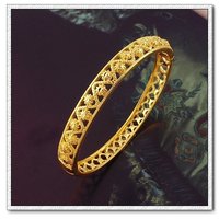 Pulsera de moda, con pulseras de cobre chapado en oro de 18 quilates, Gastos de envío gratis (China (continental))