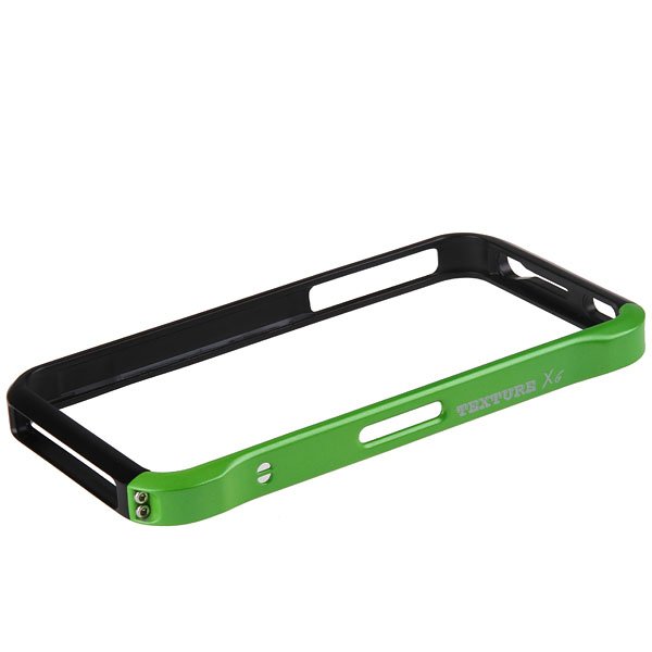 iphone 4 bumper case black. Wholesale Element Case X6 Bumper frame for iphone 4 4G case black/green Aluminum Zinc