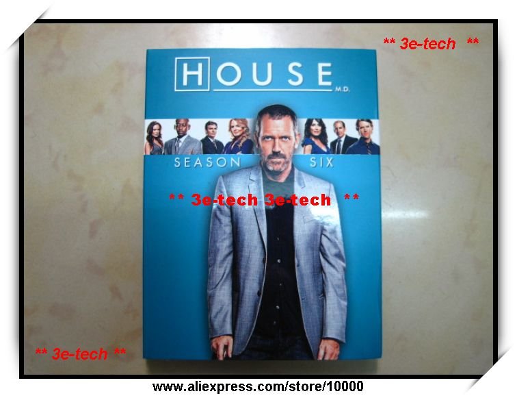 House Md Season 6 Dvd Cover. Free shipping HOUSE M D season