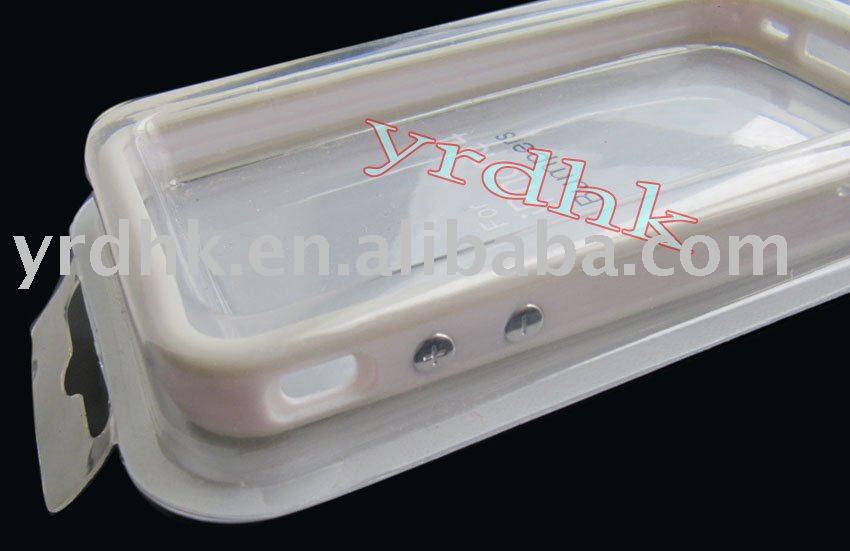 Buy for iphone 4 bumper, bumper case for iphone, cover for iphone 4, White 