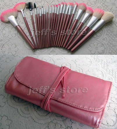 Makeup Artist Kits on Pcs Professional Golden Makeup Cosmetic Brush Set Gift Kit In Makeup