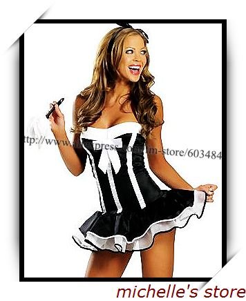 CPAM FREE SHIPPING sexy costumes party costumes sexy maidsize ML 