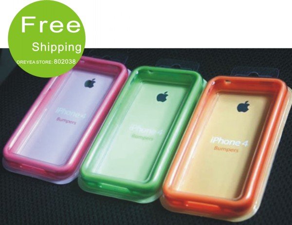 iphone 4 white bumper case. for iPhone 4g Bumper case