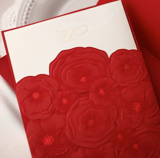 Classic invitation card with RSVP card and envelope DZB30 get small thank