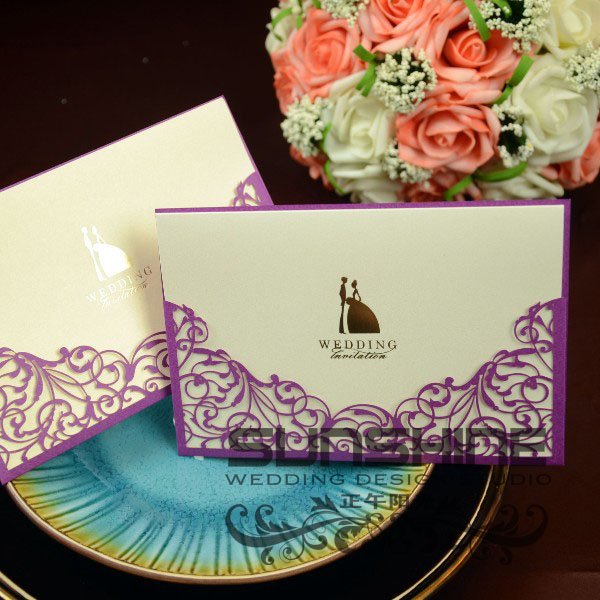 Classic invitation card with RSVP card and envelope DZS30 get small thank 