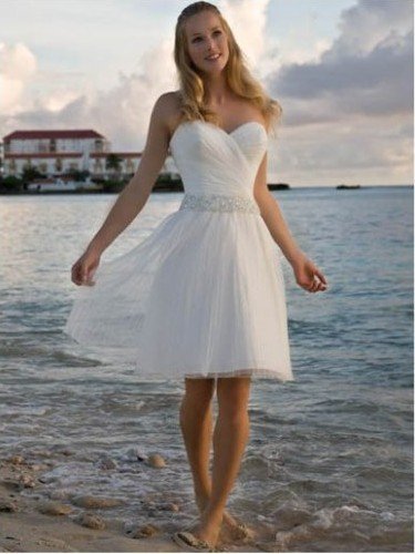  mini short Wedding Dresses bride dresses bridal gown any size color