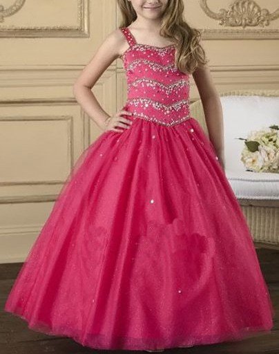  girl's Pageant dress Wedding Dress Customsize color wholesale retail
