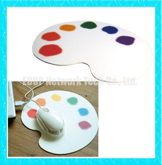 laptop cooling pad with mouse pad. Palette Mouse Pad Mat PVC