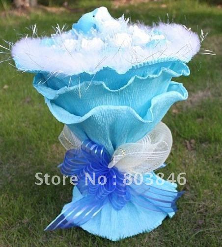 2011 new style romantic dolphin bouquet for WeddingValentine Birthday Gift