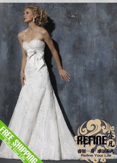Custom WEDDING DRESS White