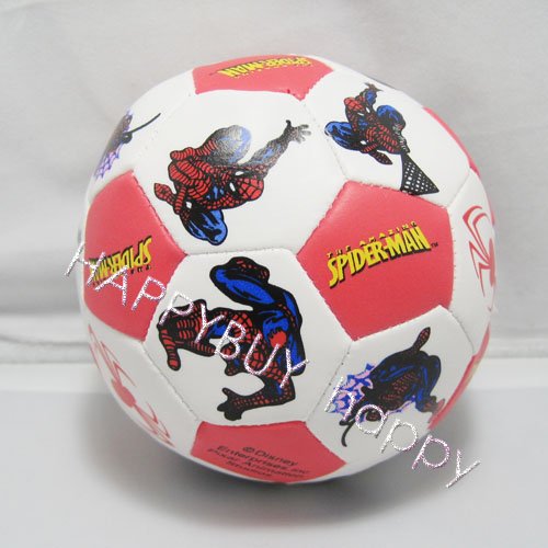 football ball cartoon. Spider Man Cartoon Kids Chirldren Ball Football Soft Ball Gift Lot Gift Wholesale Free Shipping