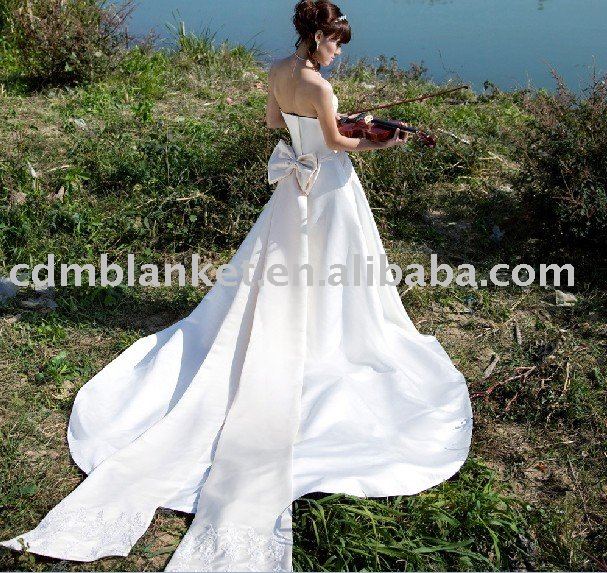 butterfly wedding gown