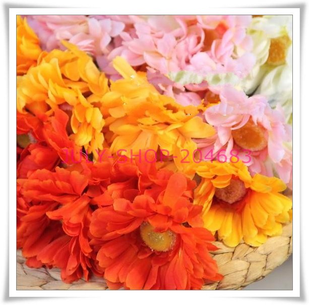  artificial flower rose sunflower for home wedding decorations 5colors