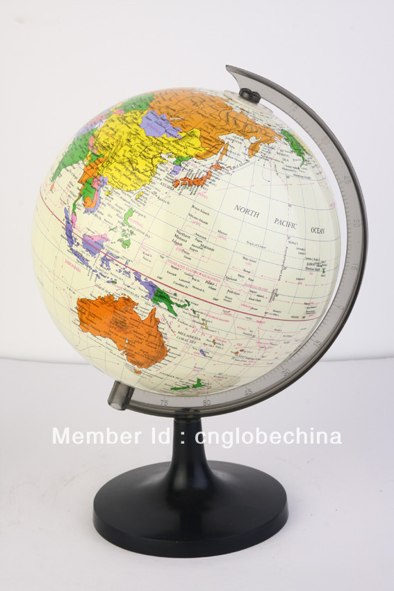 earth globe map. Metric centimeters want to see