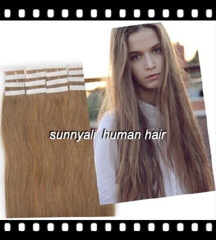 black hair with blonde extensions. WHOLESALE 20quot;REMI TAPE HAIR