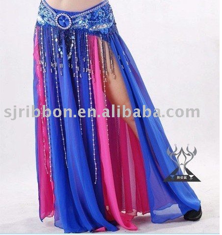 Sexy Skirts on Skirt Belly Dance Costume Belly Dance Wear Belly Dancer Two Tone Sexy