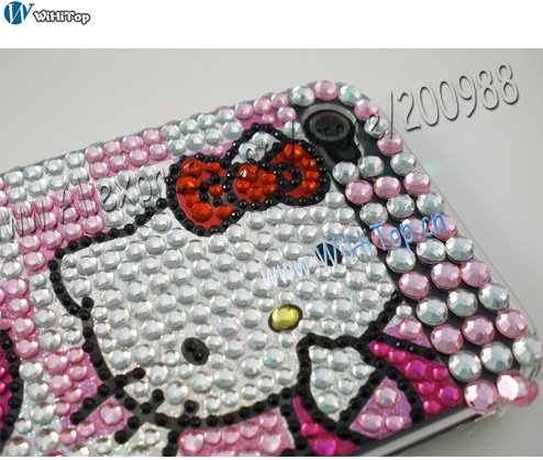 iphone 4 cases bling. Kitty Iphone 4 Case Bling.