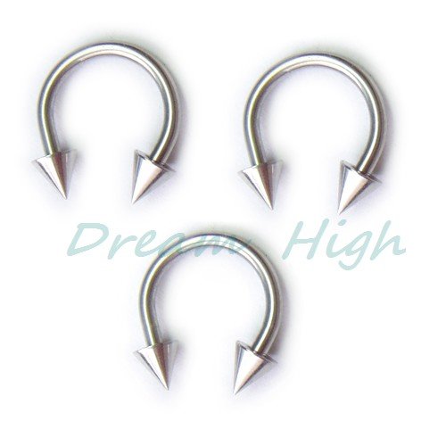industrial piercing rings. Labret piercing Nose ring