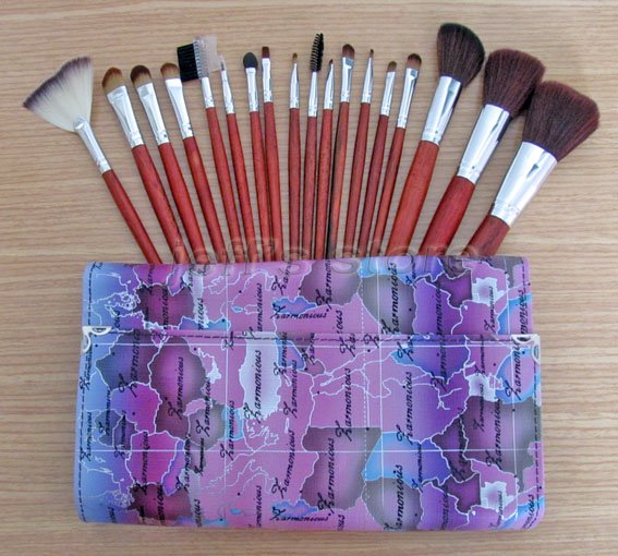 pro makeup brush set. basic cosmetic brush set