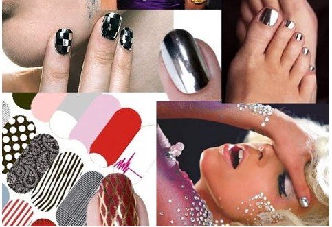 trendy nail wraps