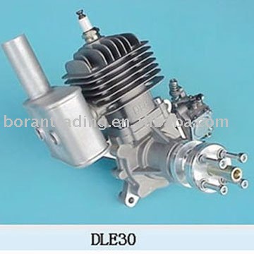 wholesale upgraded dle30 30cc rear induction 2 stroke gas engine rc hobby