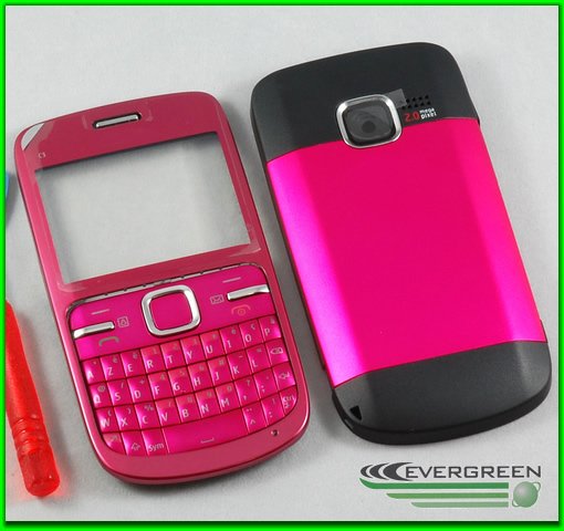Nokia C3 Pink Covers 2011