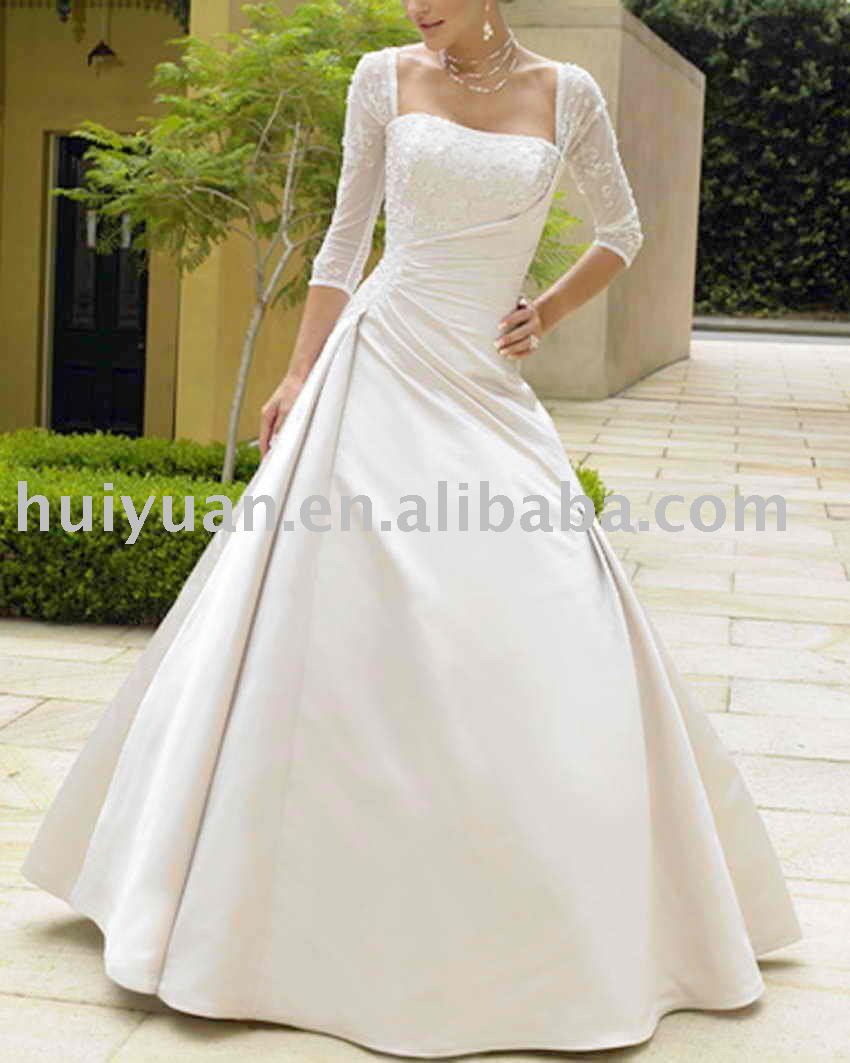 wedding dresses with long sleeves 2011
