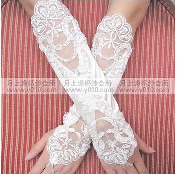 Free shipping Free shipping 100 guarantee new wedding gloves bridal 