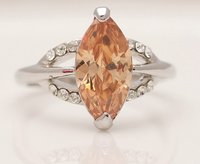 9k 9CT 14k 18k Solid White Gold Natural Diamond Ring M108(stamped 9k) Women Jewelry.Gold Ring,Diamond Ring,(China (Mainland))