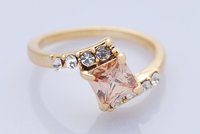 9k 9CT 14k 18k Solid Yellow Gold Natural Diamond Ring M201(stamped 9k) Women Jewelry.Gold Ring,Diamond Ring,(China (Mainland))