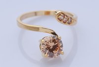 9k 9CT 14k 18k Solid Yellow Gold Natural Diamond Ring M208(stamped 9k) Women Jewelry.Gold Ring,Diamond Ring,(China (Mainland))
