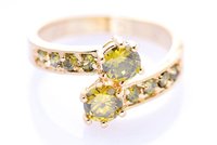 9k 9CT 14k 18k Solid Yellow Gold Natural Diamond Ring M221(stamped 9k) Women Jewelry.Gold Ring,Diamond Ring,(China (Mainland))