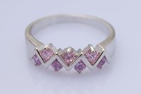 9k 9CT 14k 18k Solid White Gold Natural Diamond Ring M229(stamped 9k) Women Jewelry.Gold Ring,Diamond Ring,(China (Mainland))